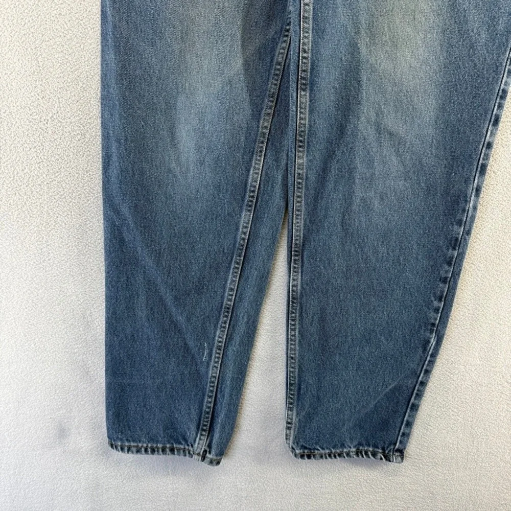 Vintage Levis Jeans Men's 34x36 Fits 33x35 Blue 550 Loose Tapered 90s Denim 90s